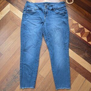 Torrid Light Wash Skinny Jeans Plus Size 16S